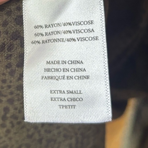 RAILS | rebel top in olive speckled | size xs - Picture 5 of 5